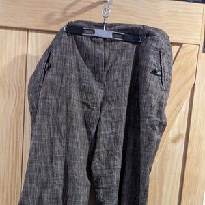 Larry Levine Woman Work Pants Stretch